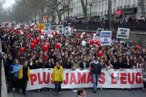 marche pour la vie