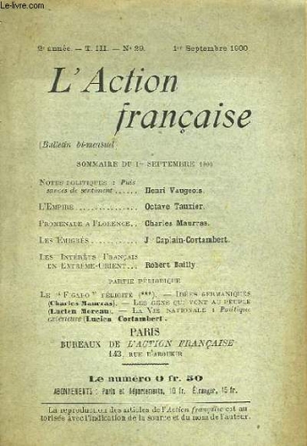 10 juillet,antonin le pieux,nimes,henri ii,coup de jarnac,proust,maurras,action française,revue grise,pie xii