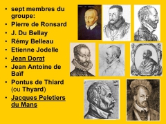 10 septembre,ronsard,michelin,micheline,clement marot,pleiade,martinique,du bellay,salon,l'emperi