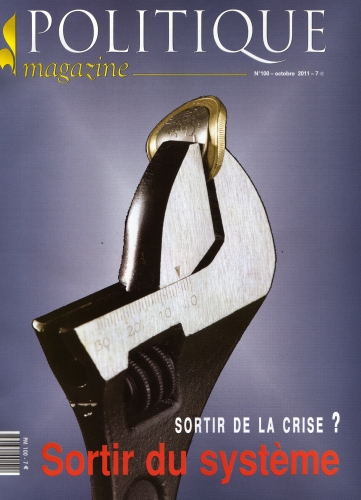 POLITIQUE MAGAZINE OCT 2011 N°100.jpg