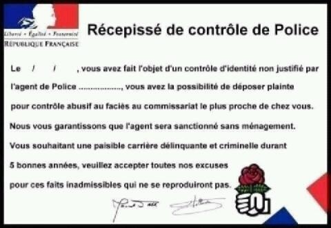 caricature recepisse de controle de police.JPG