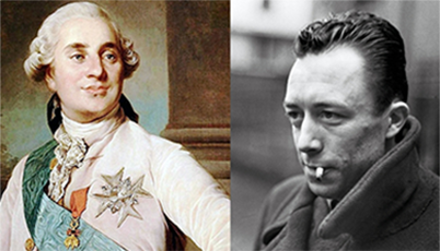 Quand Camus Dit Le Sens Profond De La Mort De Louis Xvi Cet Echafaud Ne Marque Pas Un Sommet Il S En Faut Certes C Est Un Repugnant Scandale Je