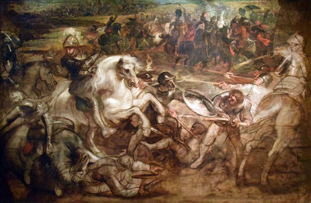 ATHOS79 presente le JSF et ses zphemerides du jour 14 mars- Peter_Paul_Rubens_Pieter_Snayers_-_Henry_IV_at_the_battle_of_Ivry-1024x668