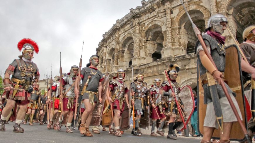 Les ephemerids du JSF. du 17 avril -  par Athos79. 17-04-2022-jeux-romains-nimes