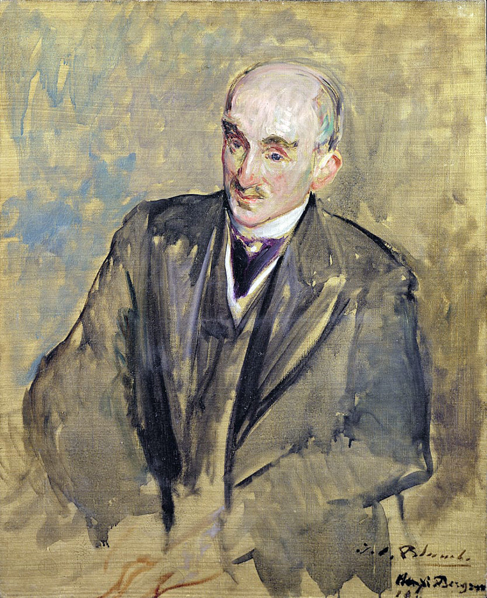 Les  ephemerdes du JSF.  du. 18  octobre  par Athos79 Etude-pour-un-portrait-de-Henri-Bergson-par-Jacques-Emile-Blanche-18.10.2023