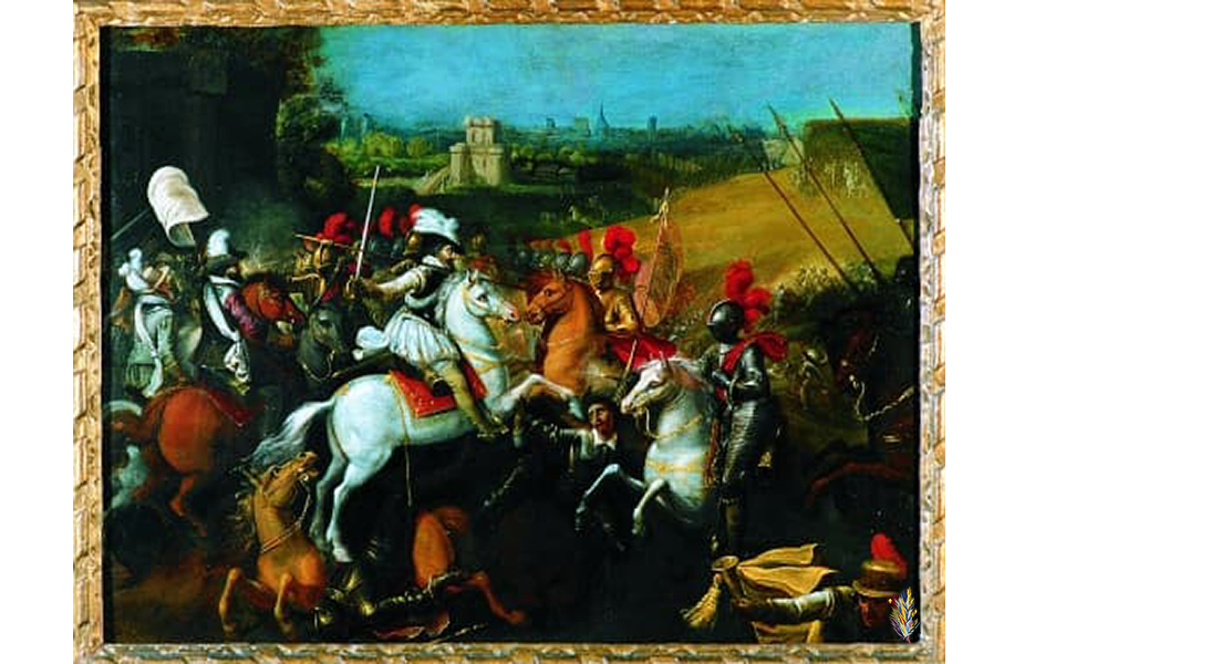LES EPHEERIDES du. JSF  du  17 mars par Athos79 14.03.2023-avancee-Henri_IV_a_la_bataille_dArques