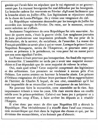 La Scission de 1830 (II)