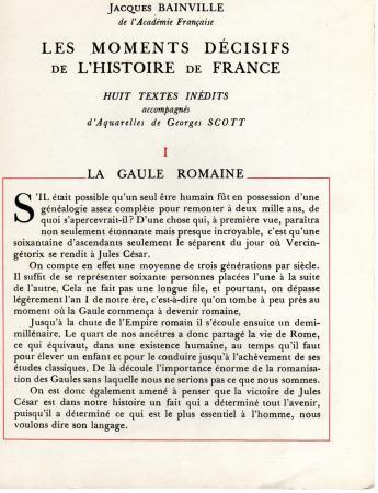 La Gaule Romaine (I)