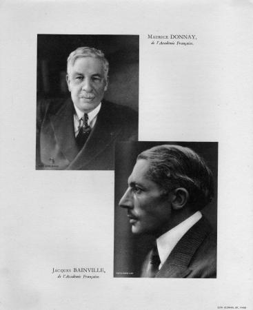 Maurice Donnay et Jacques Bainville