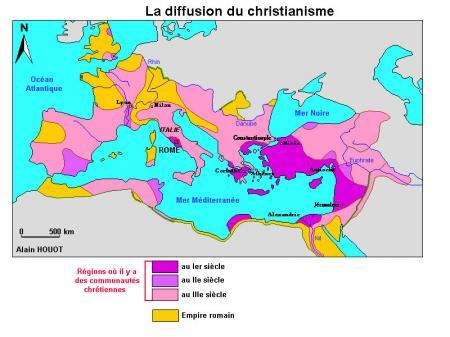 Diffusion du christianisme...