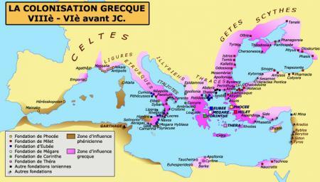 L'arrivée des Grecs...