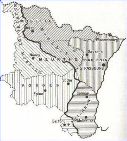 1870 : l'Alsace, une partie de la Lorraine perdues