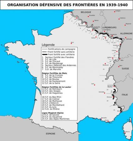 La Ligne Maginot, illusion de sécurité...