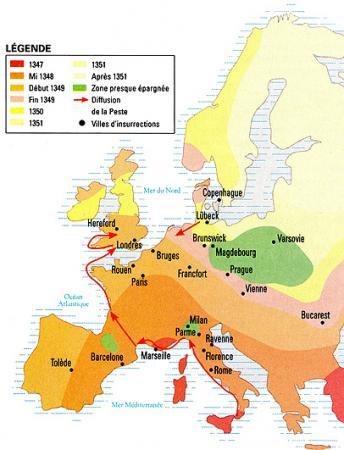 La Grande Peste de 1348...