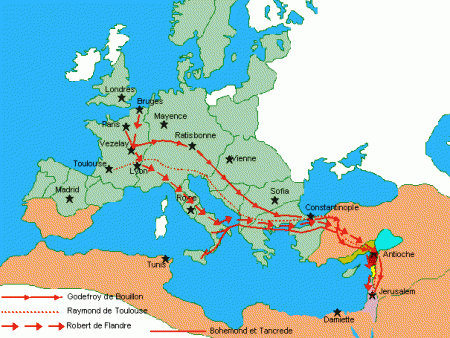 La route des Croisades... (I/II)