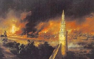 15 septembre 1812 : l'incendie de Moscou