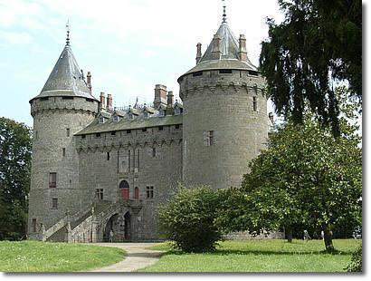 Combourg (1/2): Description du château....