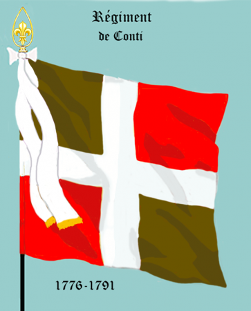 ...devenu Régiment de Conti en 1776