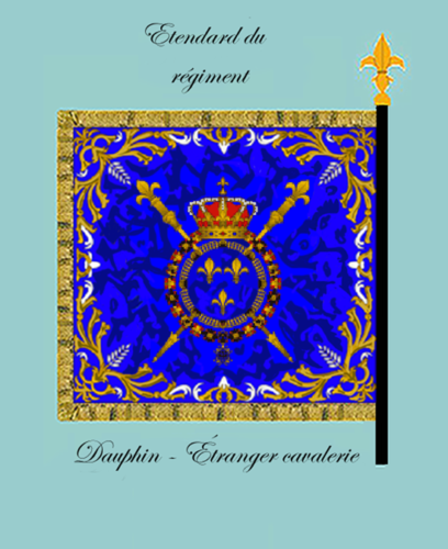 Régiment de Dauphin étranger cavalerie