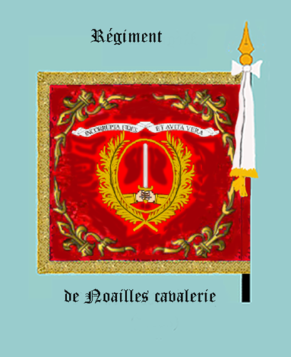 Régiment de Noailles cavalerie (revers)