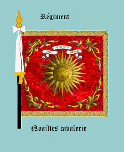 Régiment de Noailles cavalerie (avers)