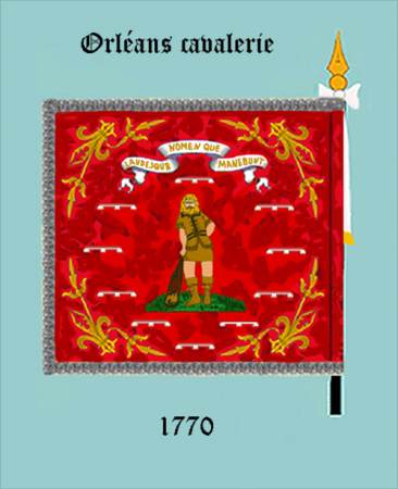 Orléanais cavalerie (1770)