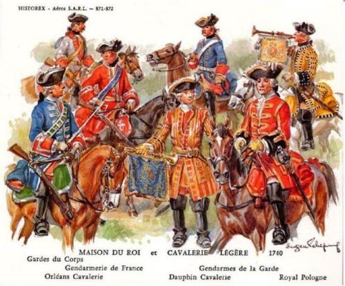 Maison du Roi et Cavalerie légère