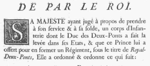 Royal Deux-Ponts...