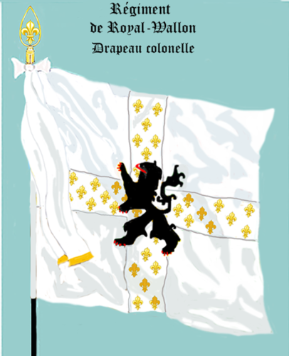 Royal Wallon, Drapeau colonel