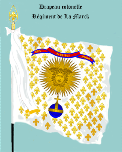 Régiment de la Marck, Drapeau colonel