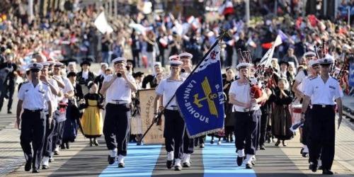 France : le Bagad de Lann-Bihoué