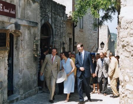 Visite en famille aux Baux de Provence