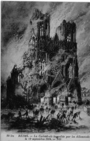 1914, le martyre d'une cathédrale (VIII/IX)...
