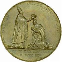 Médaille du sacre de Charles X : revers....