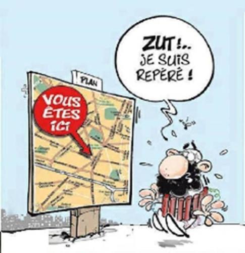 Zut ! Je suis repéré !