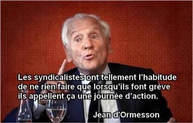 Syndicalistes...