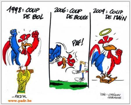 Le foot à coup de "coups".....