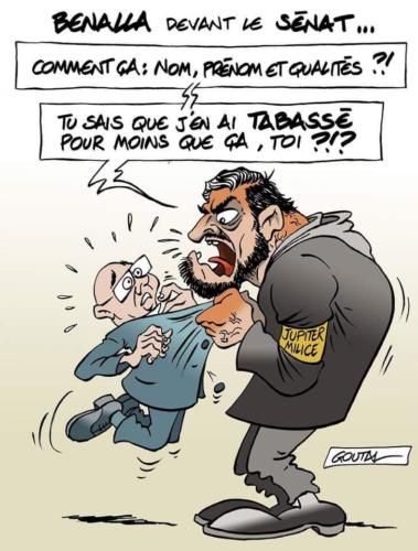 Le Sénat ré-entend Benalla !!!