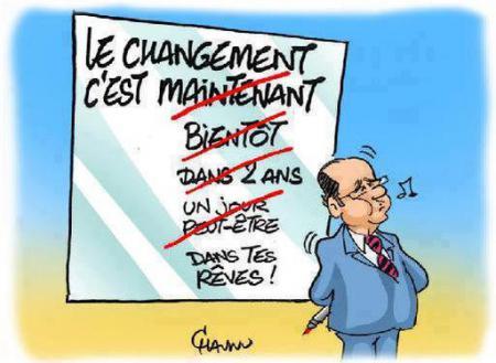 Le changement, c'est pour quand ?...