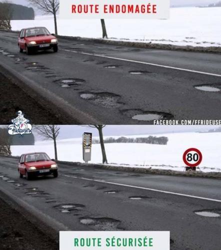 Réseau routier en voie de délabrement ?...