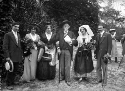 A la fête du félibrige, Aix, 1910