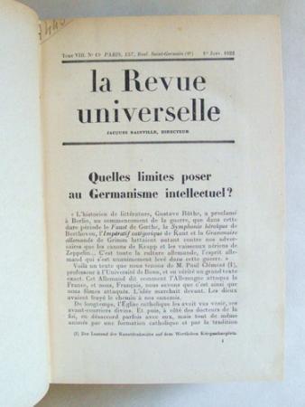 La Revue Universelle