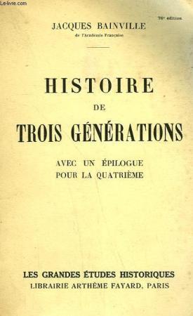 1918 : Histoire de Trois générations...