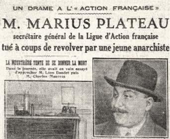 L'enterrement de Marius Plateau