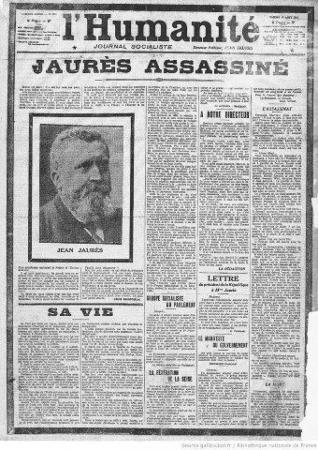 L'Assassinat de Jaurès...