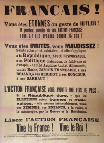 Affiche de propagande (II) : 1930