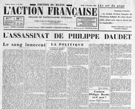 L'assassinat de Philippe Daudet (II)...