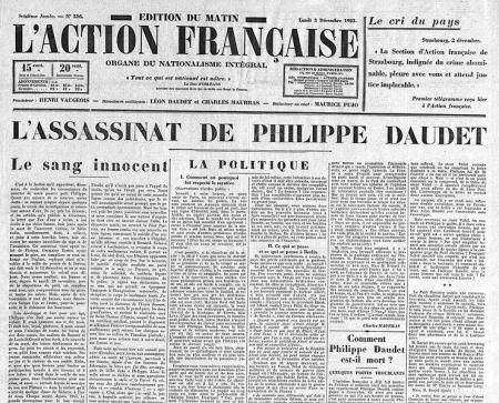 L'assassinat de Philippe Daudet (II)...
