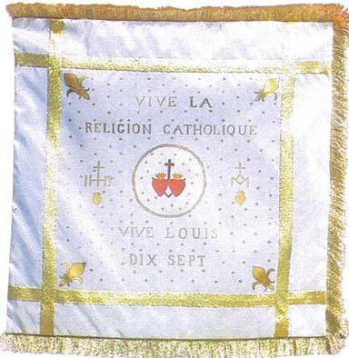 Drapeau de la Compagnie du Puy Saint Bonnet...